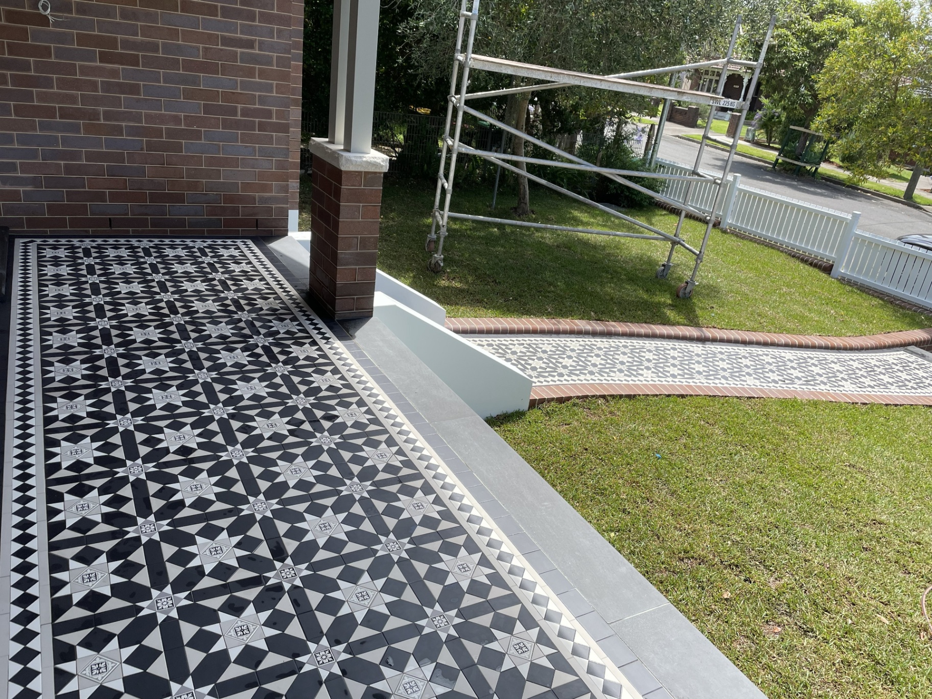 New heritage tile installation